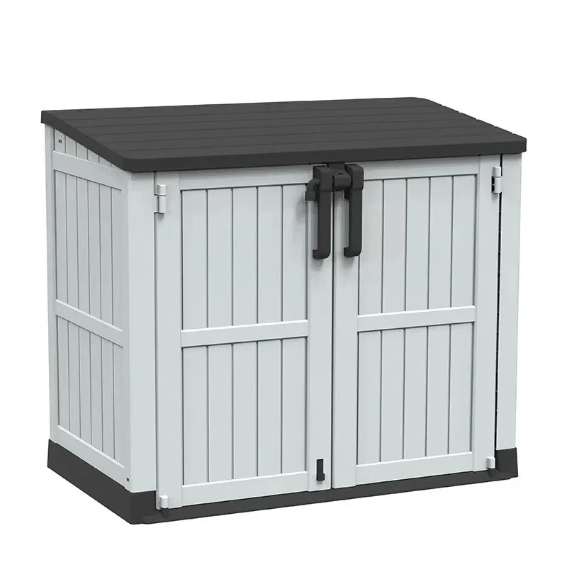 New Product Small Garden Backyard Sheds Storage Outdoor Resin Plastic Cabinet