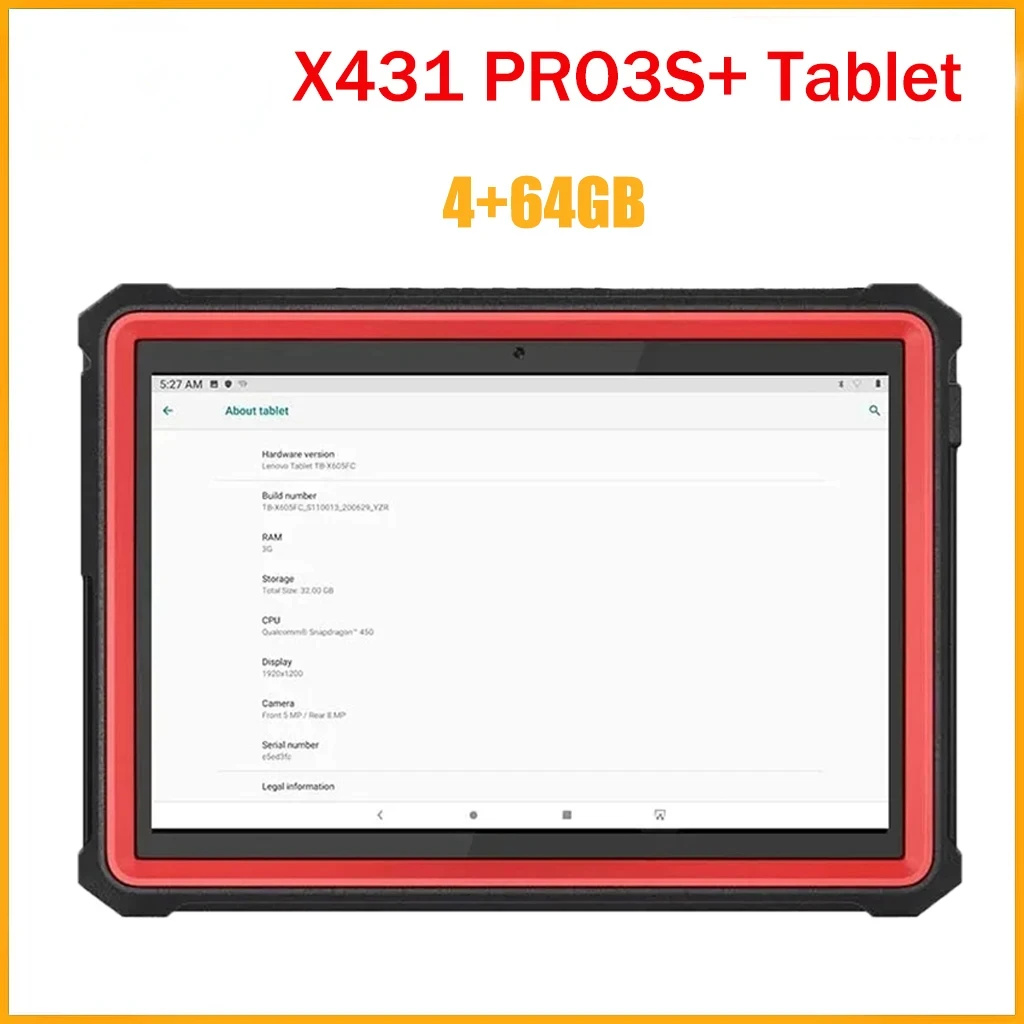 

2024 New Launch PAD X431 Pro3S+ Tablet OBD2 Scanner 4GB RAM+64GB Auto Diagnostics Tool Works With Dz Xd Pd Xp