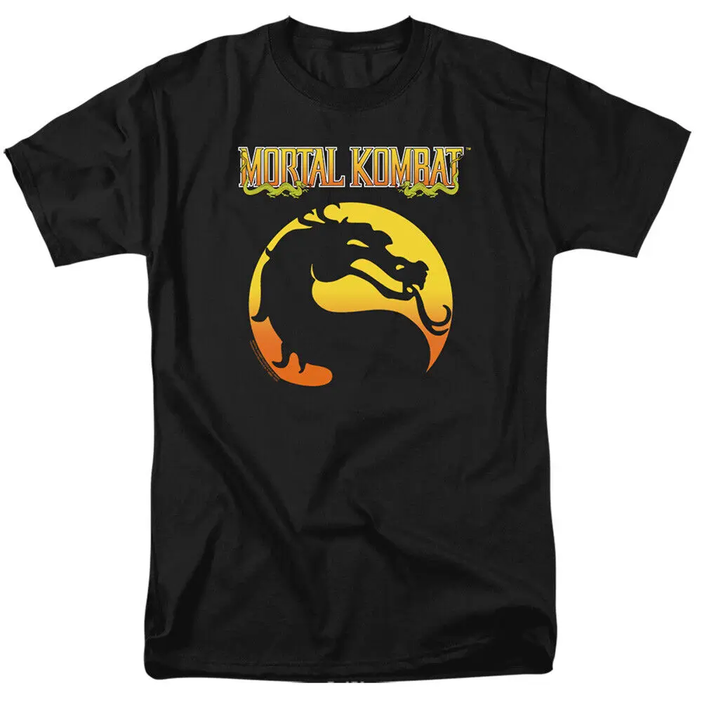 Mortal Kombat Klassic Logo Adult T Shirt