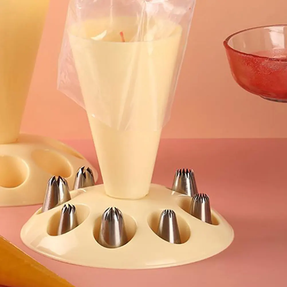 

Extra Large Piping Tip Organizer Cake Decorating Organizer Bag Stand Holder Pastry Bags Tips Frosting Piping Kit