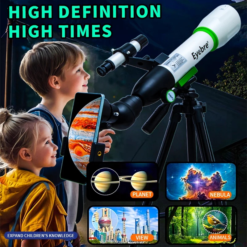 Eyebre50TZ High-definition Professional Astronomical Telescope High Magnification To See The Moon and Stars Children's Telescope