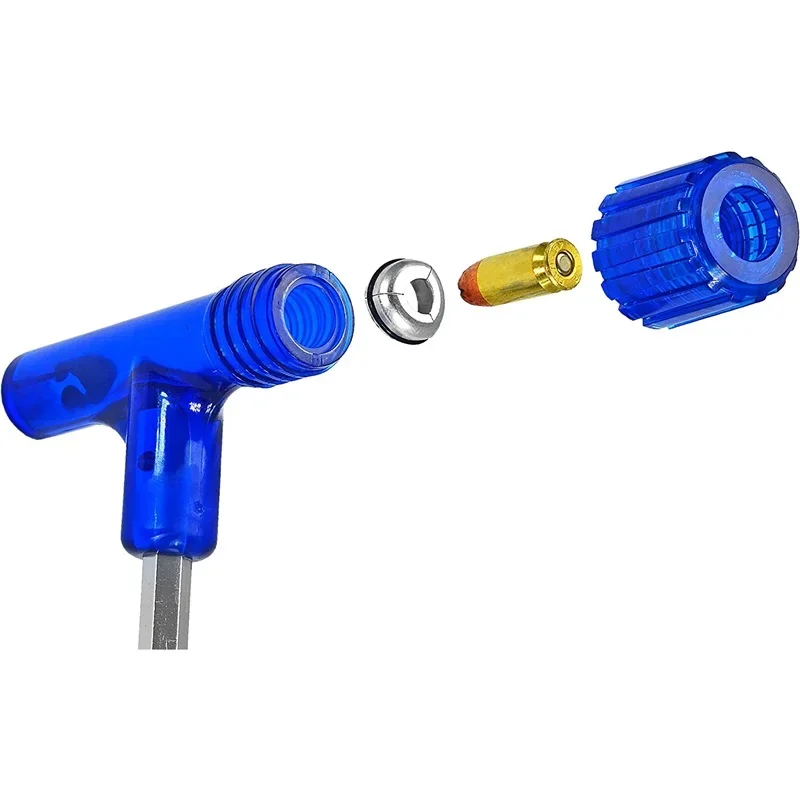 Bullet Puller Tactical Bullet Hammer With 3 Collets For 0.17 To 50 Caliber Guns Bullet Remover Gun Round Black Or Blue Color