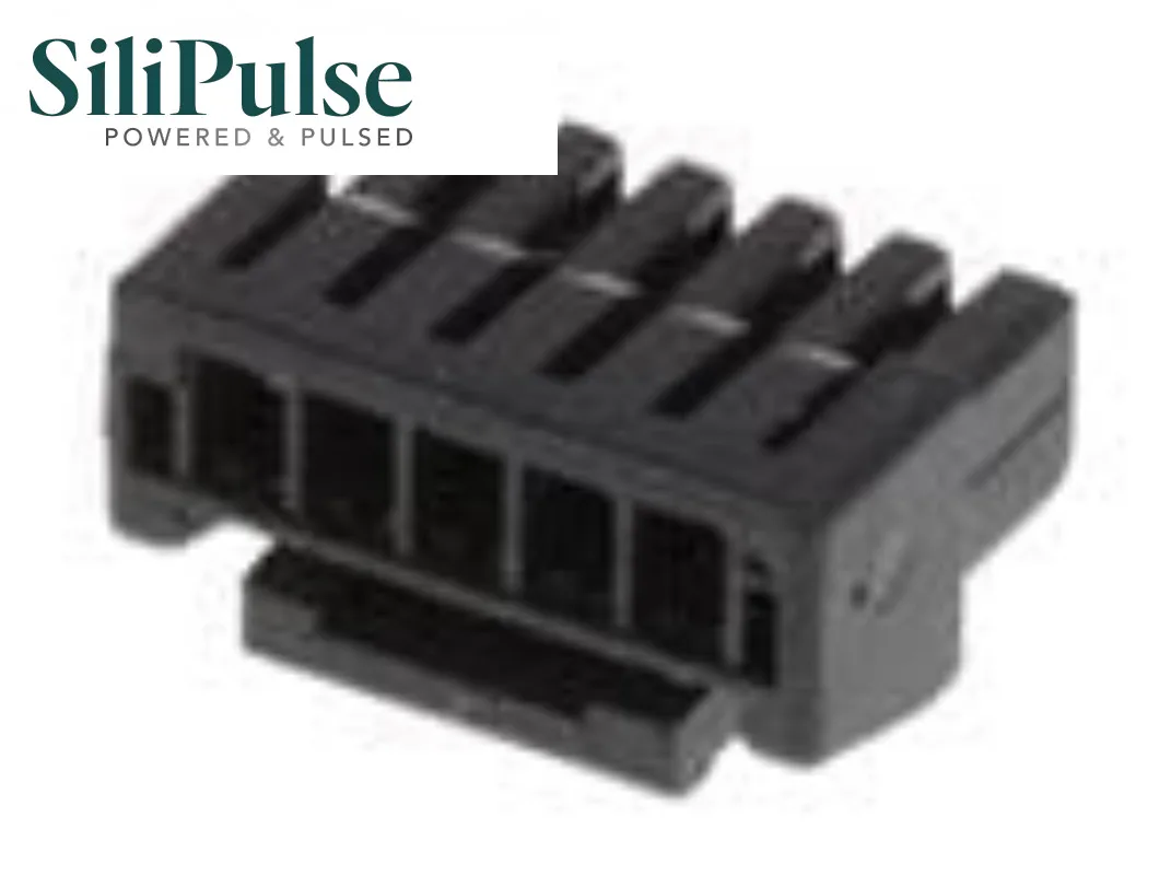 (50/100pcs) 5055650501 MOLEX 1.25mm Pitch Micro-Lock Plus Receptacle Crimp Housing Single Row Positive Lock 5 Circuits Black