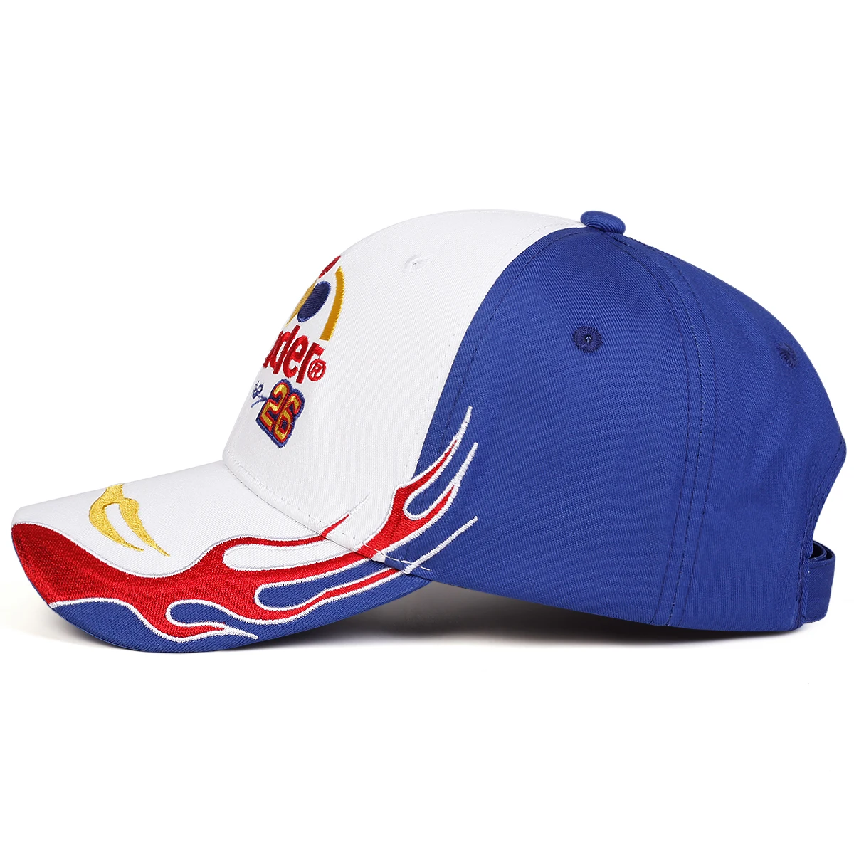 Unisex WONDER Baseballkappen mit Buchstabenstickerei, Frühling und Herbst, verstellbare Freizeithüte für den Außenbereich, Sonnenschutzhut, Sportkappe – Detail 2