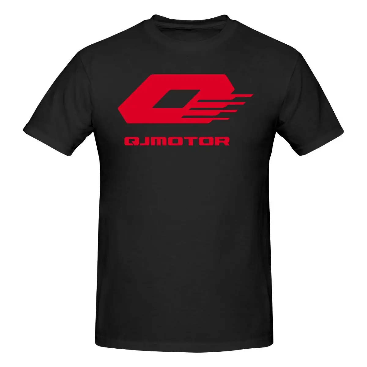 

Funny QJMOTOR Men's T-shirt Printed Tops Are Loose and Slim Fit Women's T-shirts
