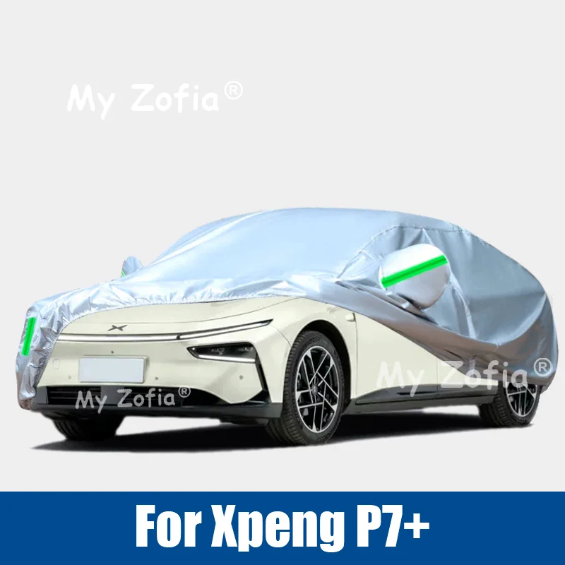 

Для Xpeng P7+ 2026 2027: Полный комплект чехлов для автомобиля из ткани Оксфорд для защиты от солнца, УФ-излучения, дождя, снега и пыли на открытом воздухе. Аксессуары.