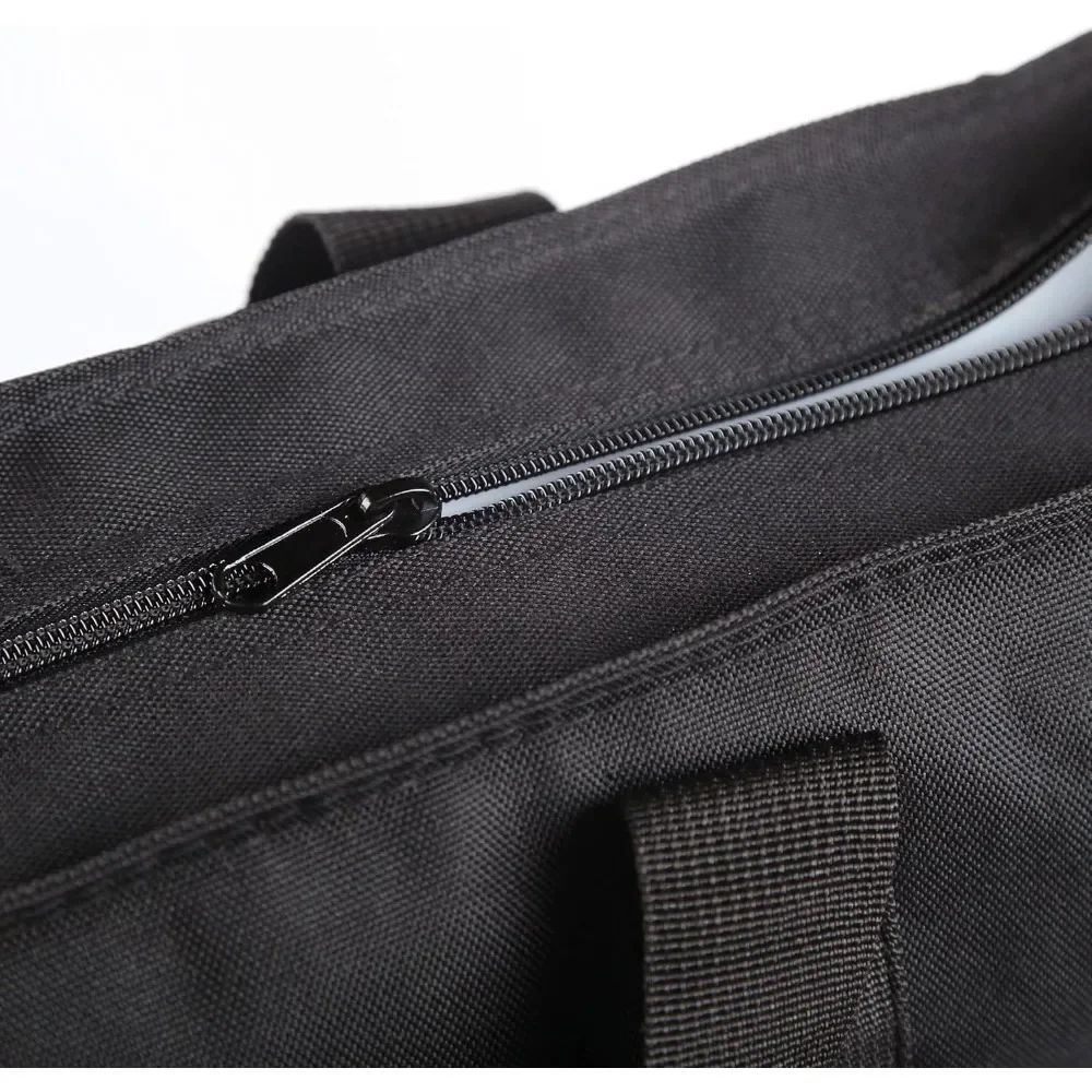 Dacron lichtgewicht kunstportfolio draagtas, 25'' x 37'' voor 24'' x36'' zwarte draagtas voor poster