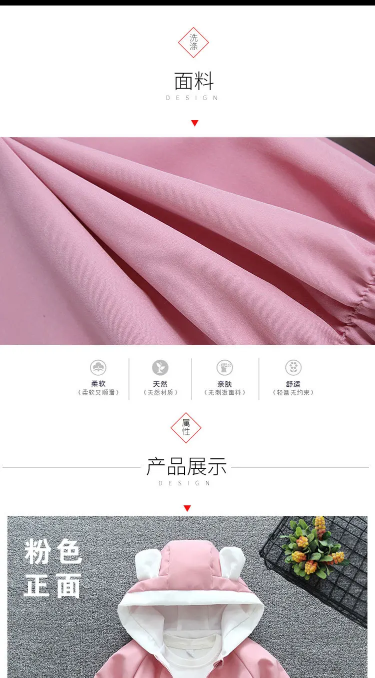 Baby-Mädchen Windbreaker-Mantel Frühling Herbst Kinder 3D-Engelsflügel Kordelzug-Taille Reißverschluss Lässige Kapuzenjacke Kinderbekleidung – Detail 2