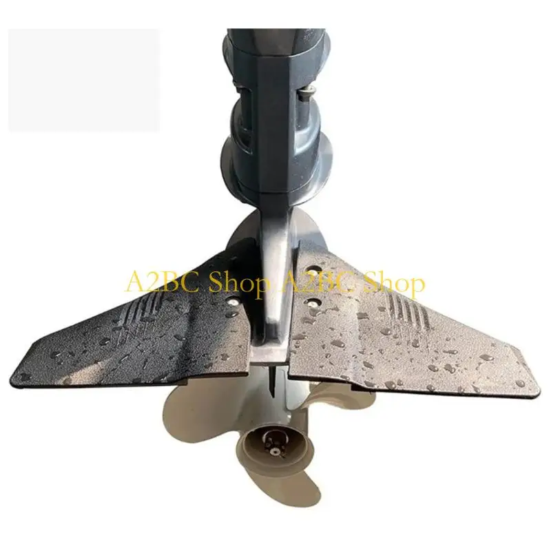 A2BC 2 Pieces Hydrophilic Leveling Fins Optimized For Small And Large Boats
