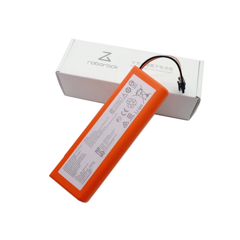 Original Xiao Mi Battery BRR-2P4S-5200D For XIAOMI 1S Roborock S5MAX S6MAXV S7 S75 Sweeping Mopping Robot Vacuum Cleaner 5200mAh