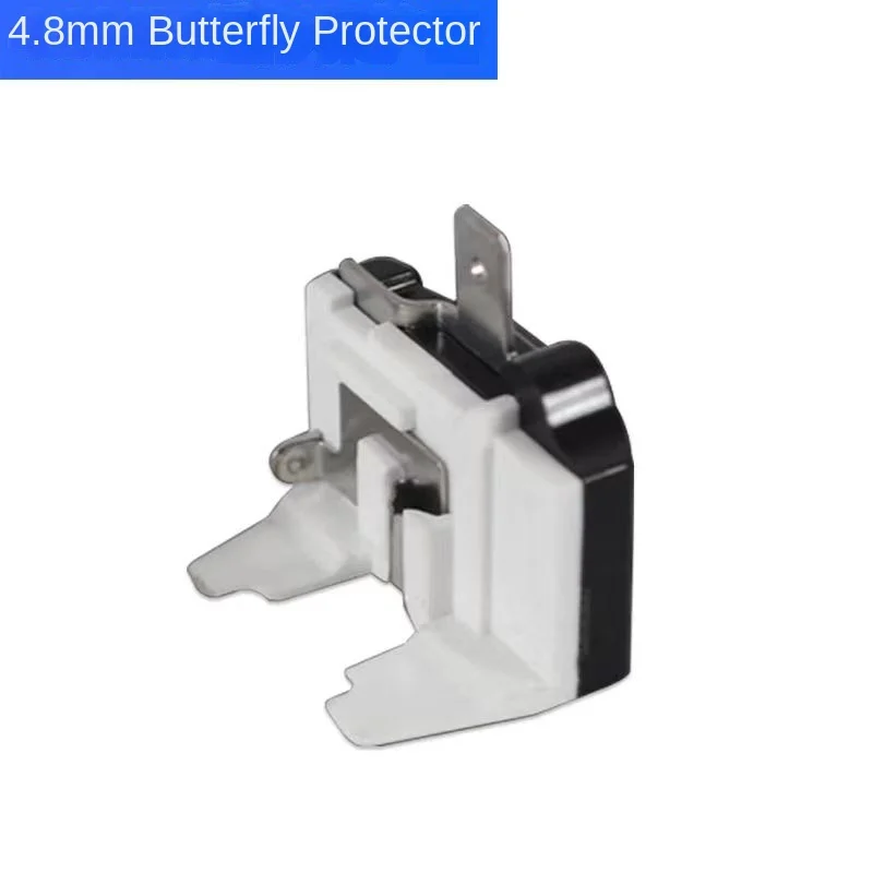2Pcs  for Homa refrigerator parts QP2-15H Refrigerator Starter with Relay butterfly overload