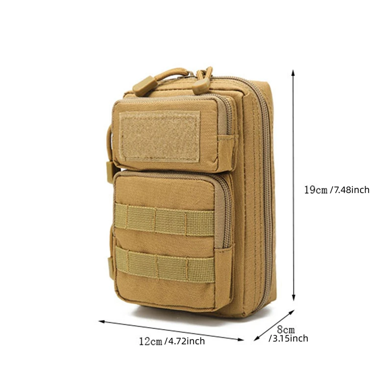 Multifunktions taktische Tasche Militär Molle Hüfte Hüft tasche Brieftasche Geldbörse Telefon halter Taschen Camping Wandern Jagd Gürtel tasche