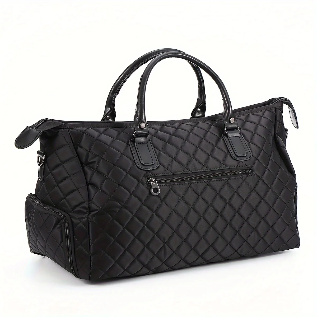 

Large Capacity Travelling Handbag with Independent Shoe Compartment Fashionable Casual Short Business Trip Luggage Bag