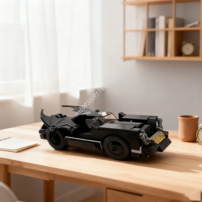 

212pcs MOC Bat Cruiser Super Heroes DCD Batmanseded Model Building Toys Blocks Assemble Festival Gift DIY Creative Brick