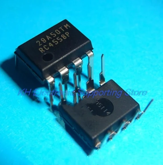 Mxy 10PCS RC4558P DIP8 RC4558 DIP new and original IC