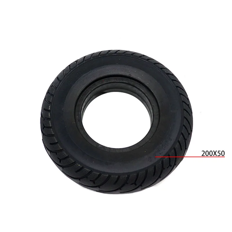 High quality 200x50 Solid tyre 8 inch tubeless  200*50 Non-inflatable tire for Electric Balancing Scooter