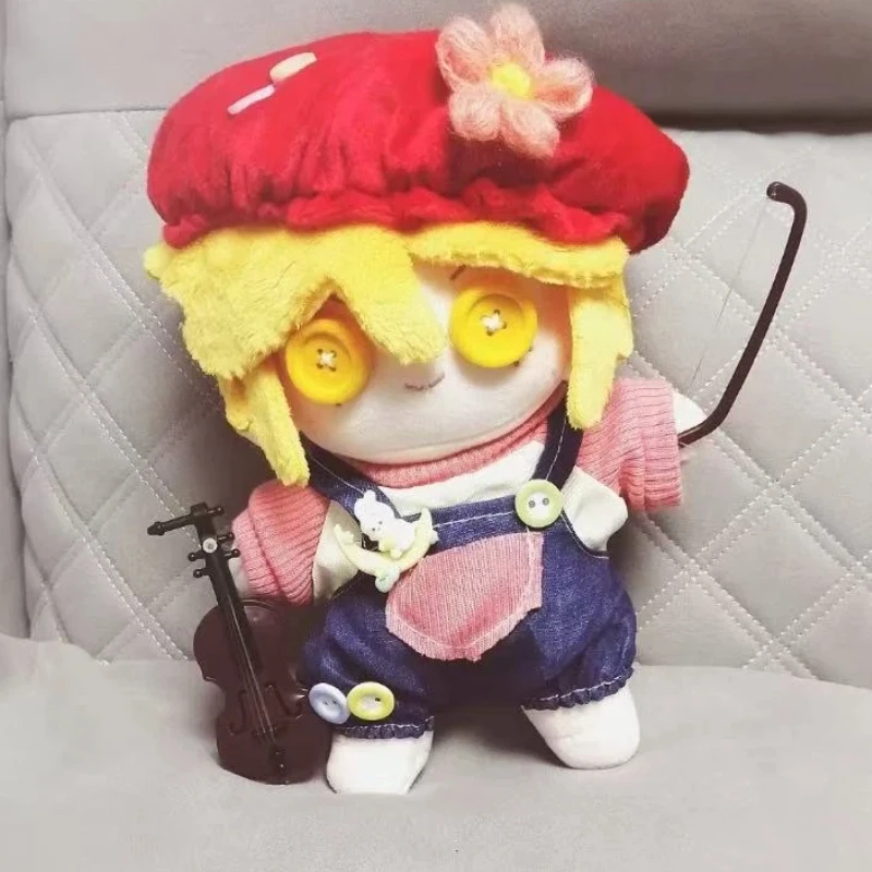 Stuffed Animals Identity V Victor Grantz Themed 20cm Postman Anime Cotton Doll Plush Toys Soft Dress Up Cotton Adults Kid Gift