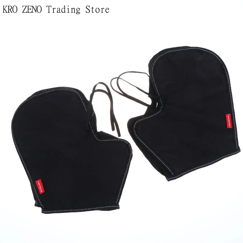 1Pair Summer Motorcycle Handlebar Muffs Sun Protection Gloves Breathable Waterproof Oxford Cloth Mesh Riding Gloves