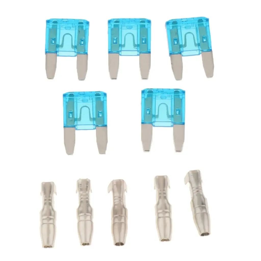 Versatile Mini ATM APM Fuse Holder Dual Slot Add a Circuit Adapter for Car Electronic Devices Dash Cam and Boat RV Applications
