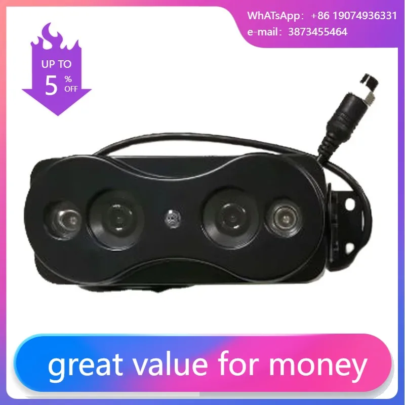 High Accuracy People Counting Sensor Camera Automatic Passenger Counter Connect With Mdvr For Vehicles