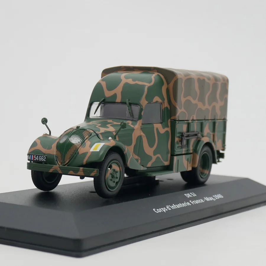 

Ixo 1:43 Scale Diecast Alloy DK 5J World War II French Military Truck Toys Cars Model Classics Adult Collectible Souvenir Gifts