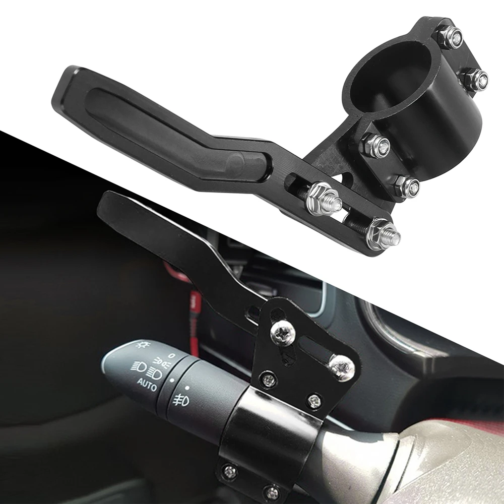 Aluminium Car Turn Signal Lever Extender Steering Wheel Turn Rod Extension Adjustment Position Up Kit ﻿