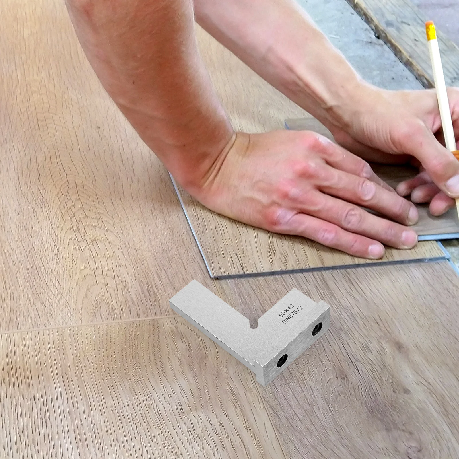 Right Angle Positioning Square Woodworking Carbon Steel Carpenter Protractor Measuring Drawing Metal Ruler Right Angle Tool