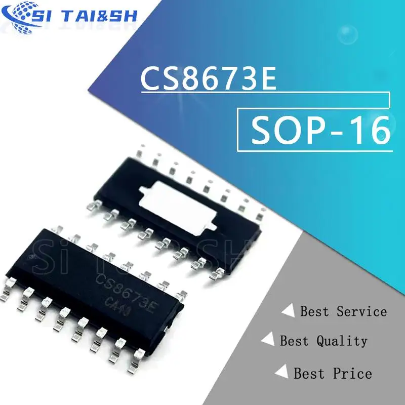 2PCS CS8673 CS8673E audio power amplifier chip SMD SOP-16 new original