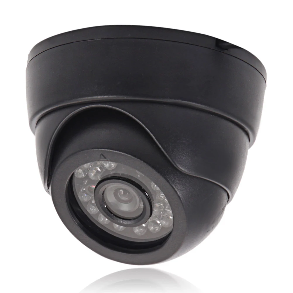 1200TVL 3.6mm 24 LED Outdoor Security IR Night Vision CCTV Camera Monitor CMOS COLOR NTSC Lens Dome Camera