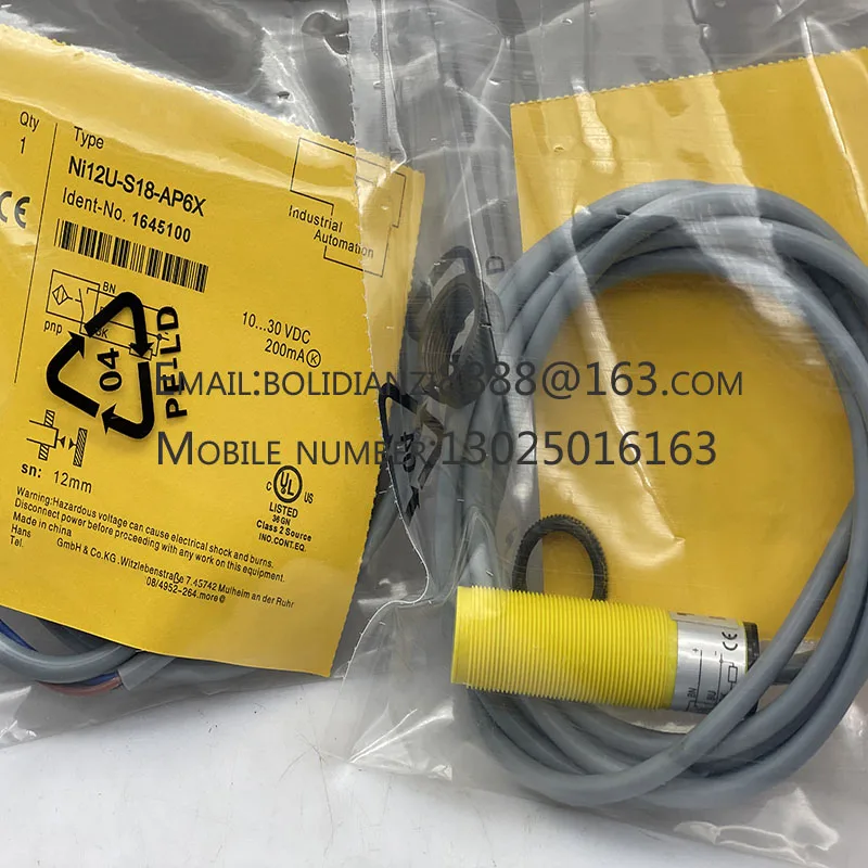 Nieuwe naderingsschakelaarsensorNI12U-S18-AP6X NI12U-S18-AN6X