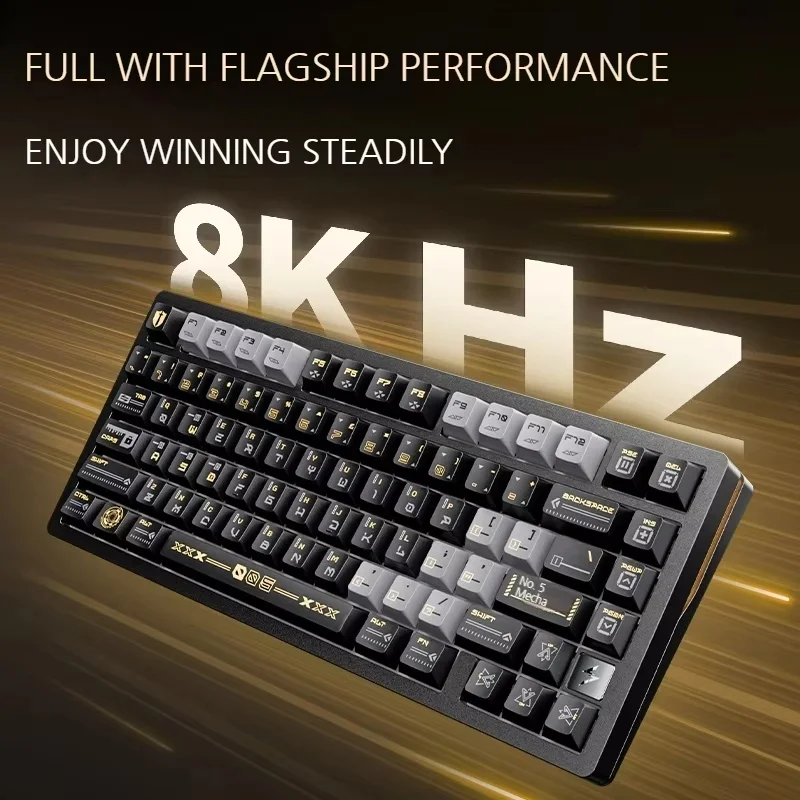 Vgn Flash Magnetic Axis Keyboard Esports Customized Gasket Aluminum Pile Hot Swappable Game Rt Pro Rgb Magneto Axis Keyboard