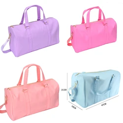 New Nylon Waterproof Outdoor Travel Bag Large Capacity Luggage Unisex Handbag Yoga Fitness Luggage Bag