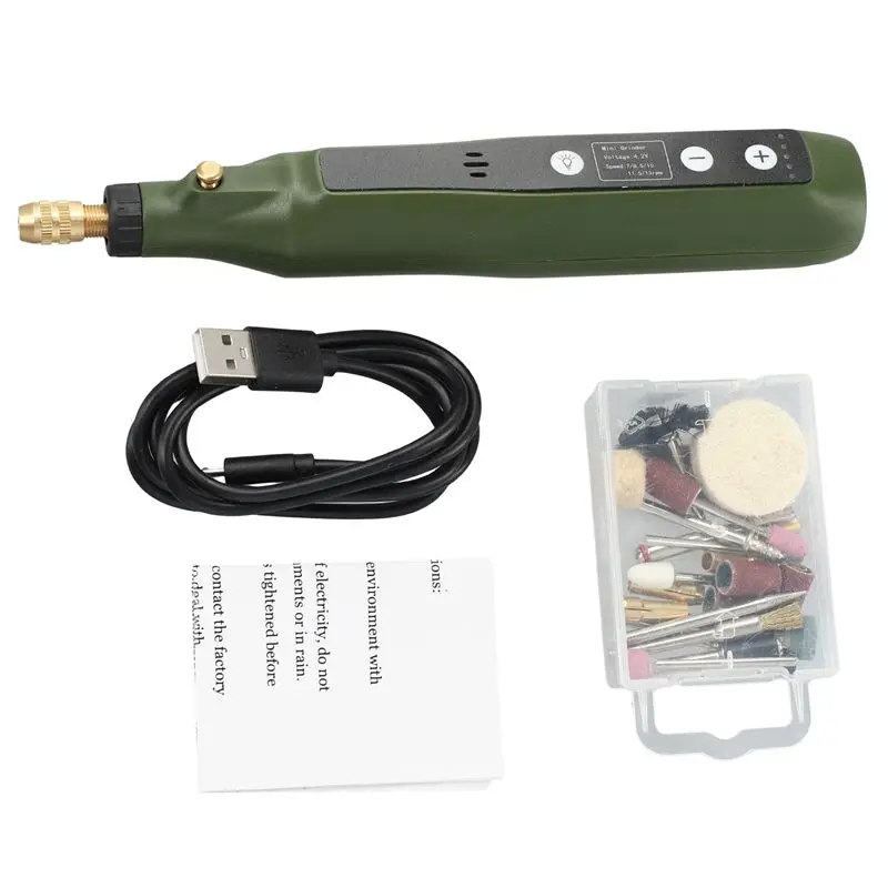 AT29-Handheld Electric Grinder Mini Sanding Power Tools Electric Drill Multifunction Jade Polishing Wood Carving Tools