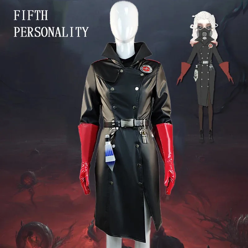 Kostium Cosplay Ada Mesmer dla Kobiet Psychologa tożsamości Anime Pełny Zestaw Mundurek Fajny Płaszcz Strój na Imprezę Idealny na Comic-Con