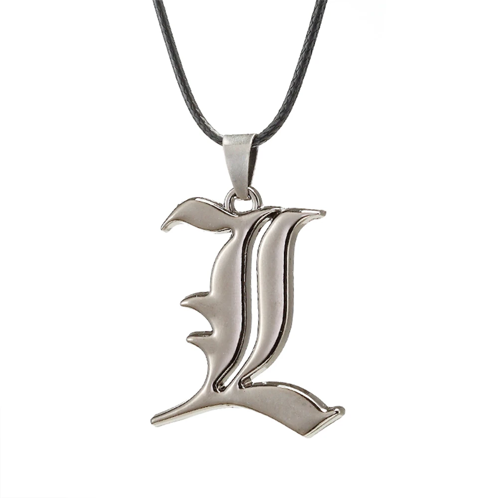 New Anime Death Note Necklace Rope Leather Choker Fashion Bl