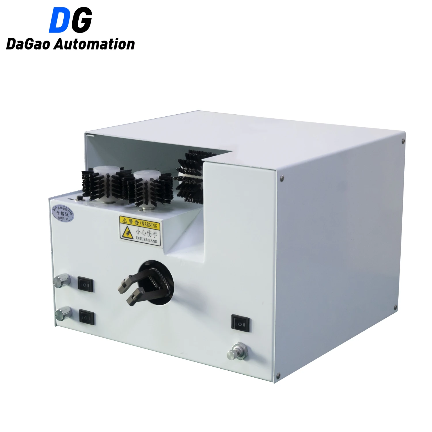 MAX.8mm Multi-function Wire Cable Shield Braid Brushing and Twisting Machine with Factory Price Three in One Machine