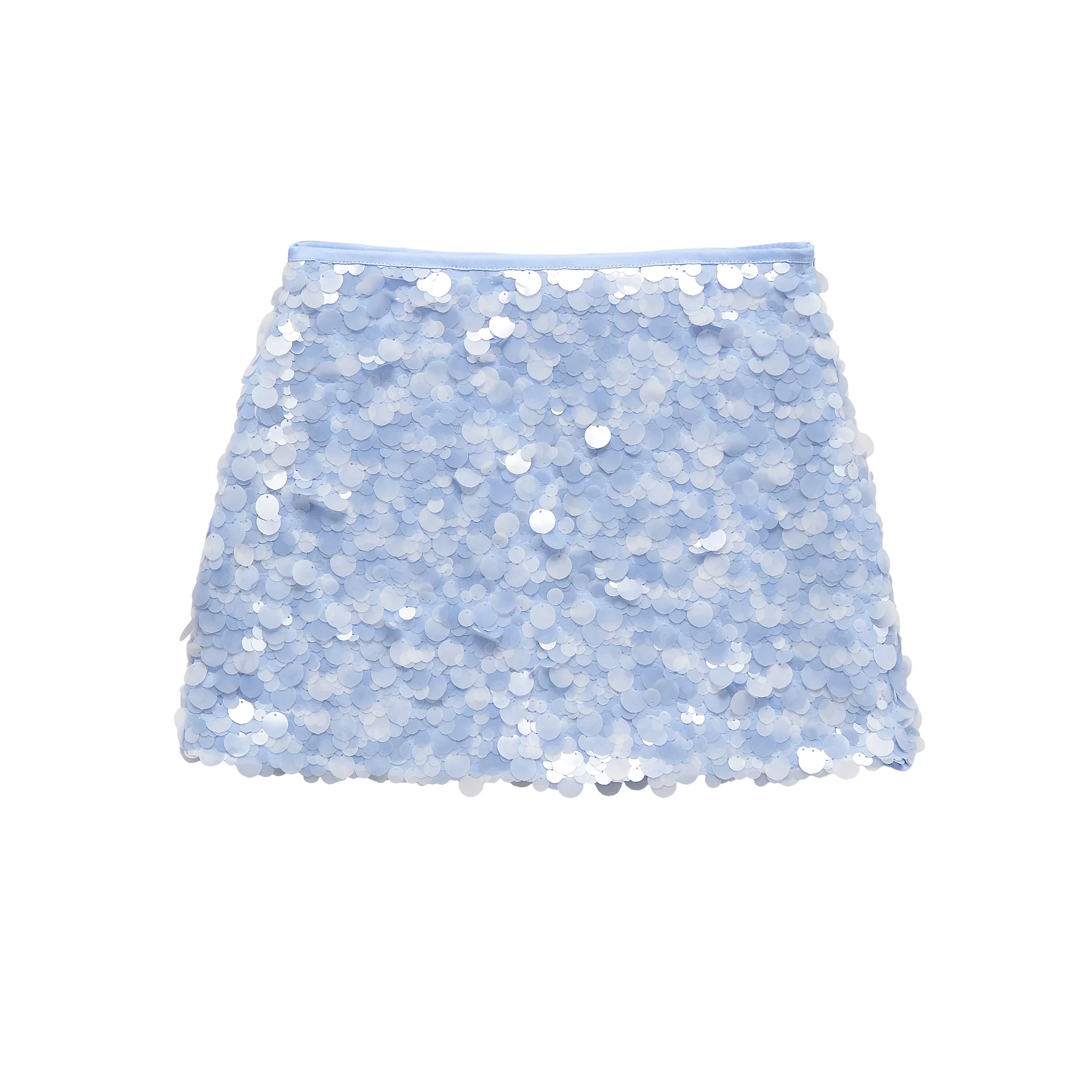 

2025 Spring and Summer New Products Women's Clothing Hot Girls Fashion Punk High-waist Sequin Mini Skirt Skirt Short Skirt