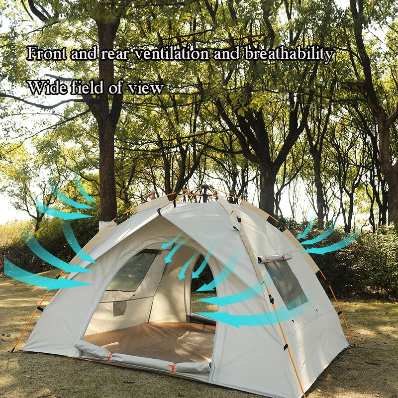 Outdoor Camping Tent Automatic Quick Open Rainfly Waterproof Tents Family Outdoor Instant Setup Tent Tourist Tent