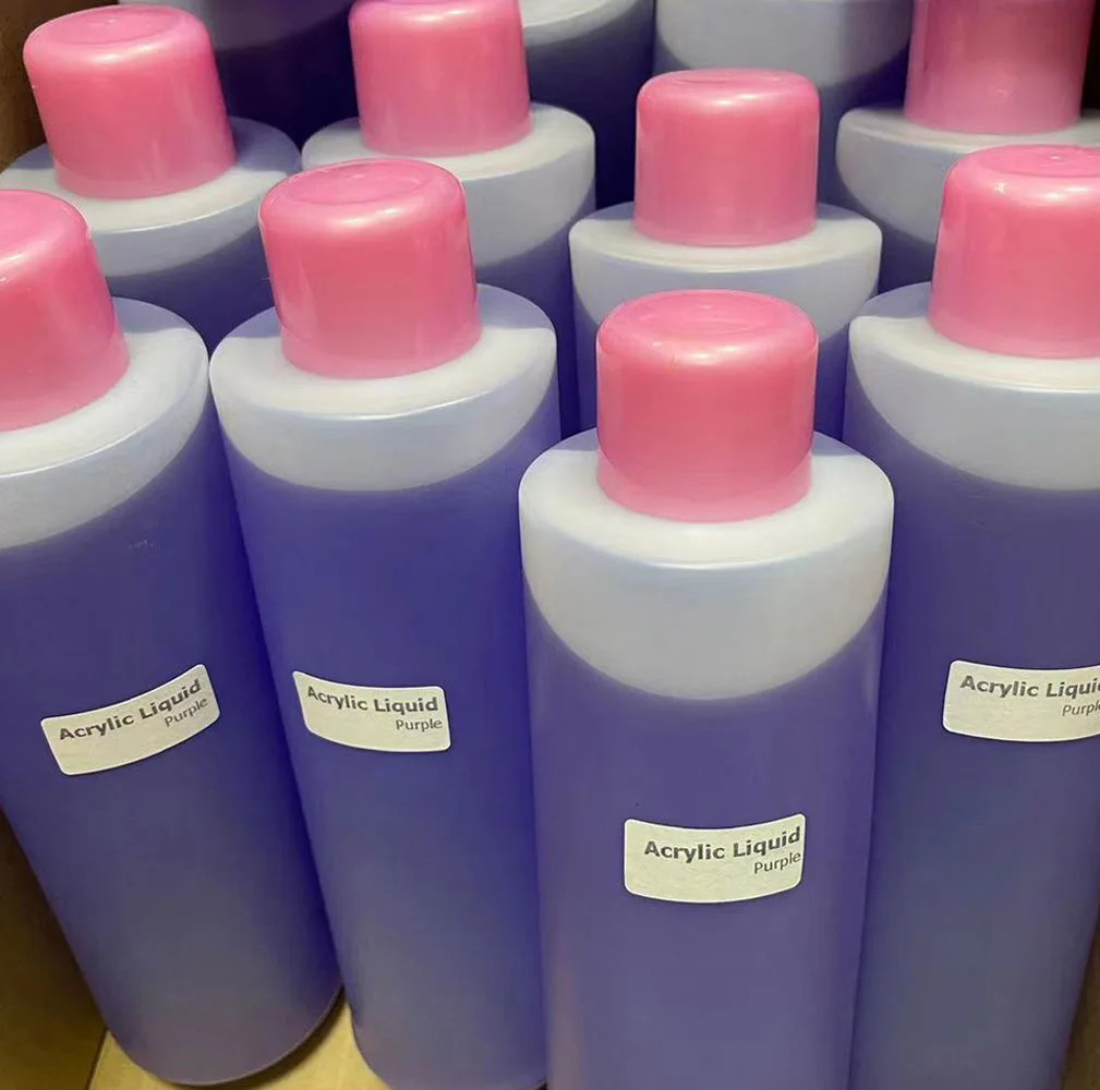 Líquido monómero acrílico EMA para polvo acrílico profesional, Kit de uñas líquido para esculpir extensiones de uñas acrílicas, 1000ml