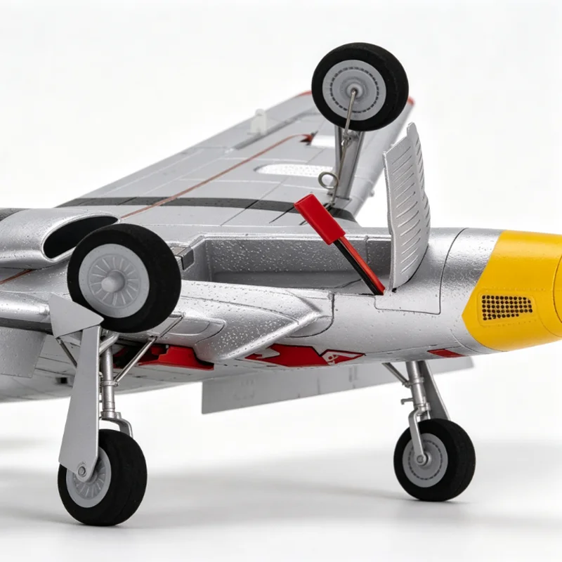 E-flite UMX P-51D Mustang 493mm RC Airplane BNF Basic AS3X SAFE Select Brushless 4-Blade Prop WWII Warbird for Hobbyist
