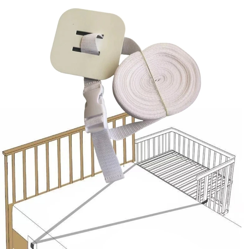 

Практическое нейлоновое держатель безопасности детской детской кроватки нельзя.