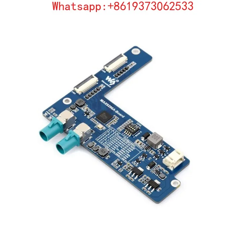 

2-Ch GMSL Camera Adapter Board, Equipped with MAX9296A Deserializer High-Speed and Low-Latency Serial Transmission Compatible