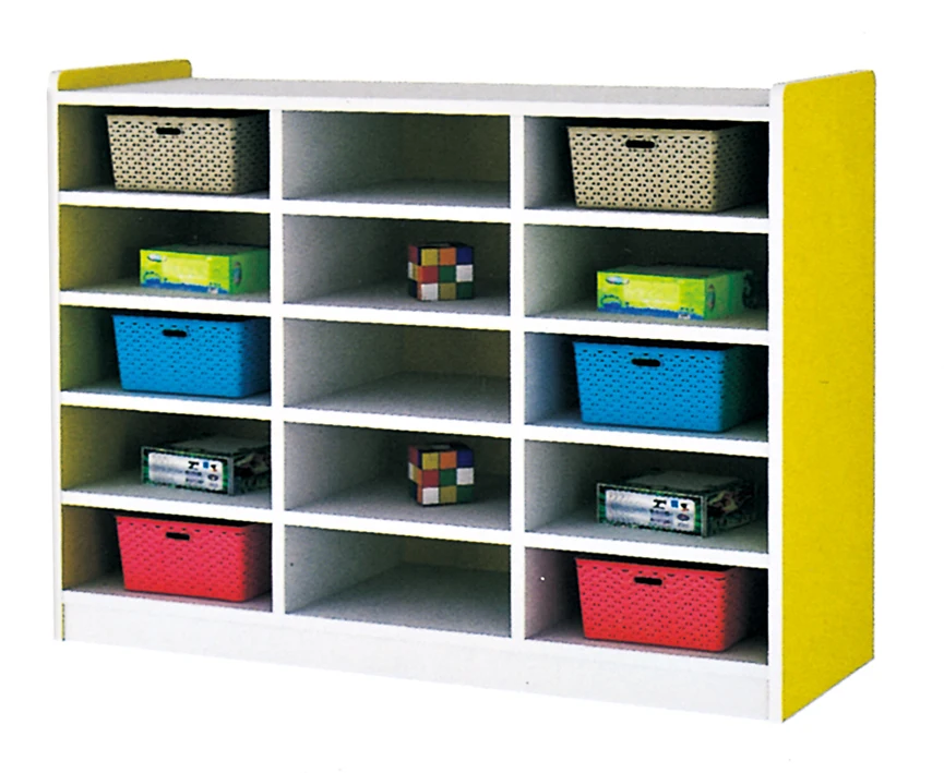 

Kids Furniture Toy Storage Cabinet Wood Cupboard Children Bookcase