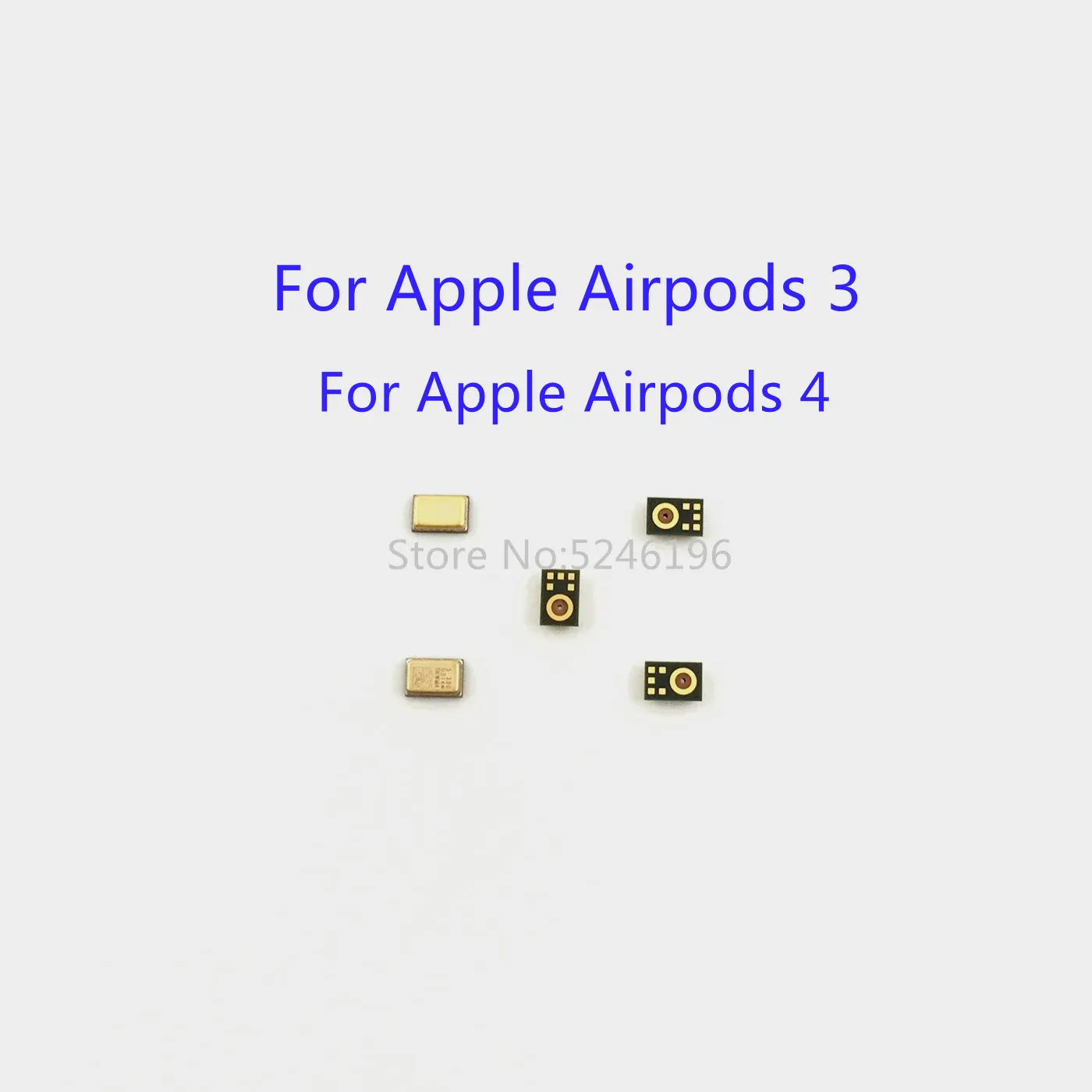 10-100pcs Microphone Inner MIC Speaker For Apple/iPhone Airpods 3 4 Third Generation Fourth Generation Bluetooth Headset Replace