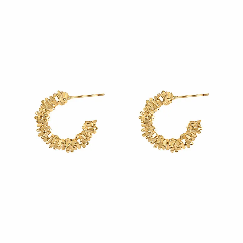 New Silver Needle Simple Circle Classic Earring For Women Temperament French Fashion Earring Valentine's Day Anniversary Gifts