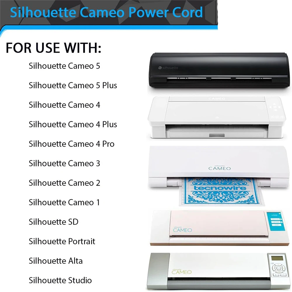 24V AC Adapter for Silhouette Curio Cutting Tool Desktop  Machine Cutting Machine,Silhouette Cameo 5 4 3 2 1 SD Portrait Studio