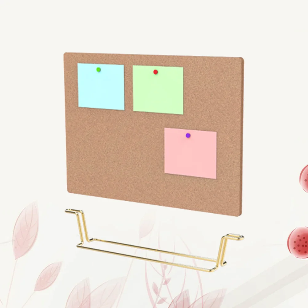 

Message Wooden Bulletin Board Smooth Surface Kids Chalkboard Menu Notice Pin Memo Board Home Office Decor Golden Base