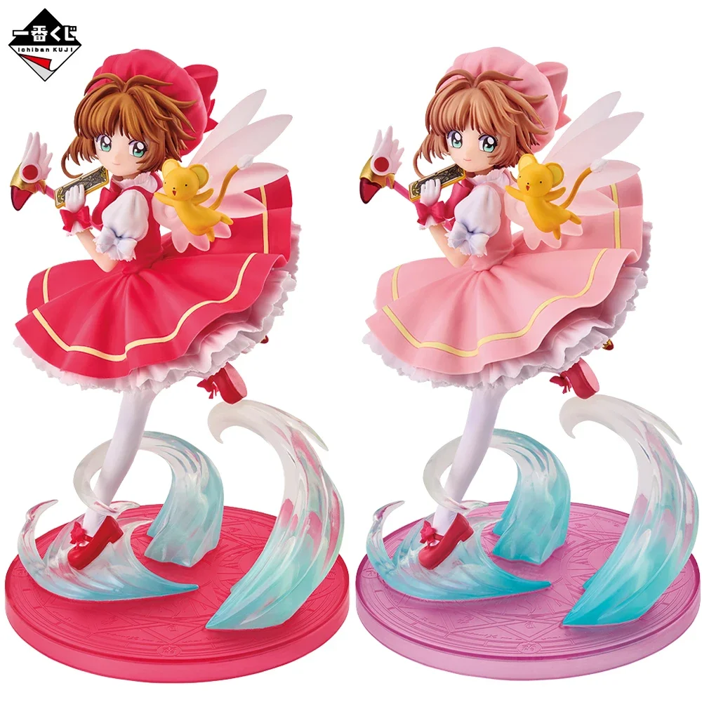 

Original Bandai Ichiban Kuji Puella Magi Madoka Magica Cardcaptor Sakura 18cm Anime Figure Collectible Model Doll Birthdays Gift