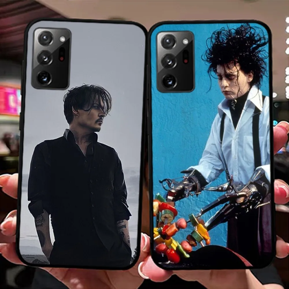 J-Johnny Depp Phone Case For Samsung Note 8 9 10 20 Pro Plus Lite M 10 11 20 30 21 31 51 A 21 22 42 02 03