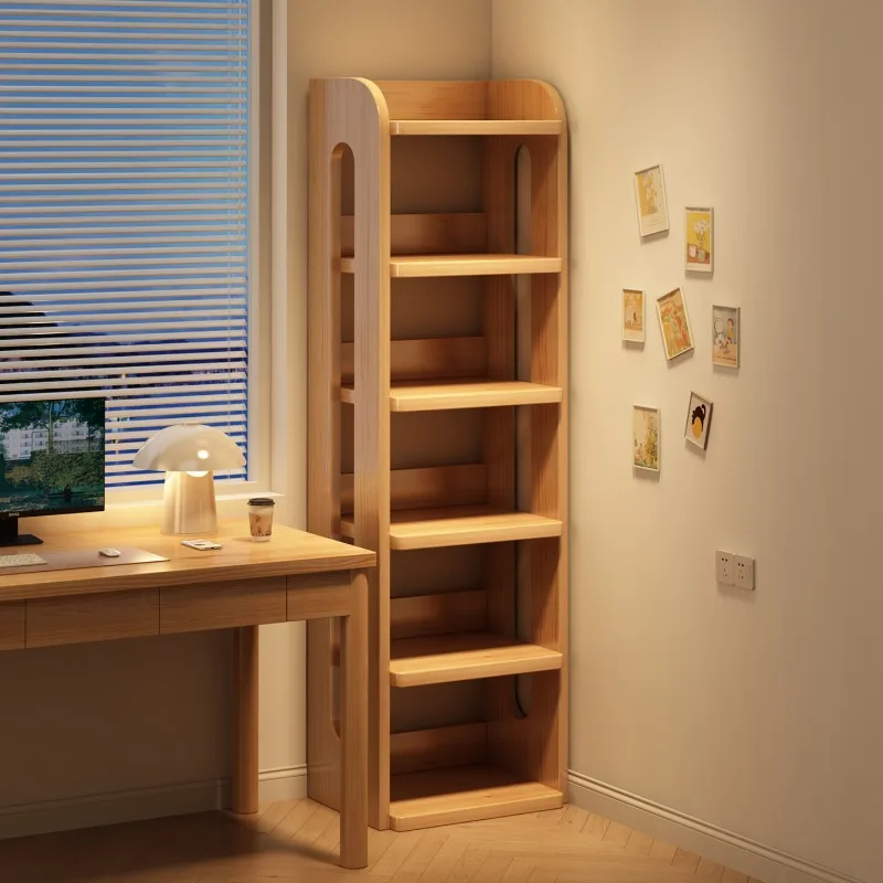 

Book floor storage integrated against the wall corner storage simple